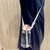 便携带吸管玻璃水杯子夏季女学生韩版可爱耐高温茶杯定制印字LOGO(透明漫粉+肩背带)