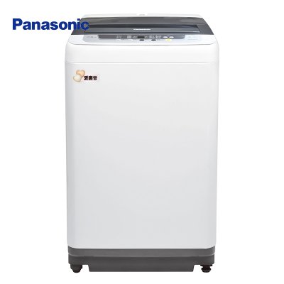 松下(Panasonic) XQB75-Q87201 7.5公斤 清净乐波轮洗衣机(灰色) 大家庭洗衣新选择