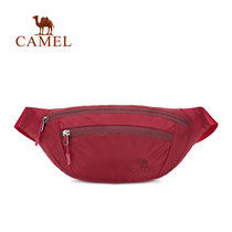 CAMEL骆驼户外腰包 1.5L男女通用外出旅游徒步露营休闲 A7W3C3117(枣红)