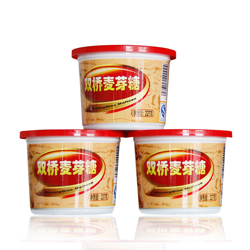 双桥麦芽糖儿童纯手工搅搅糖227g饴糖金黄棒棒糖怀旧零食烘培入药