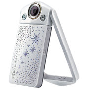 卡西欧（Casio）EX-TR350数码相机 采用施华洛世奇元素 自拍神器 美颜  1210万像素 3.0英寸高清LCD 21mm广角