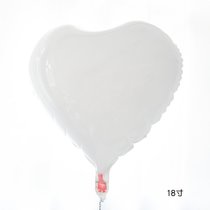ins风生日白色40寸大数字气球装饰女宝宝男周岁派对拍照道具布置