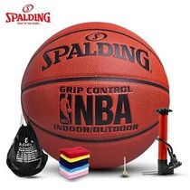 *斯伯丁篮球74-604Y经典NBA掌控比赛耐磨球74-221