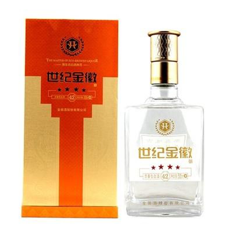 世纪金徽酒四星42度500ml