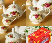 骨瓷欧式茶具15头景德镇陶瓷器英式下午茶咖啡具套装杯子碟子(英式15头无金边套装 15件)