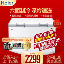海尔（Haier）家用商用卧式大容量急速冷冻柜冷冻冷藏转换低温冰柜家电(BC/BD-320HEM)