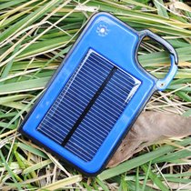 温倍尔太阳能移动电源 手机便携式充电宝器 悬挂1450mah 锂电池(蓝)