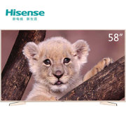 海信(Hisense) LED58M5000U 58英寸 超高清 HDR 智能电视（香槟金）