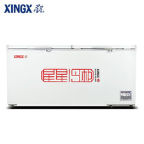 星星（XingXing)BD/BC-908C 908升冰柜卧式商用冷藏冷冻柜顶开双门设计 独特曲底空间 冷藏冷冻转换