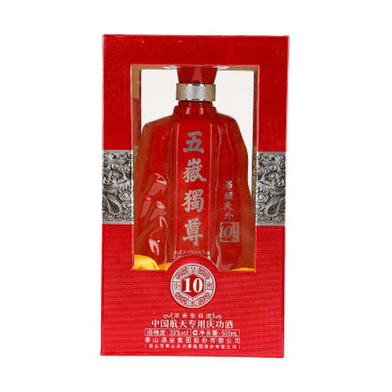 白酒泰山39度五岳独尊10年500ml瓶返回商品页