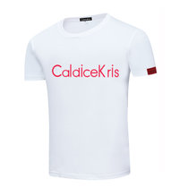 CaldiceKris（中国CK）短袖T恤(男女同款）CK-FS1004(白色 M)