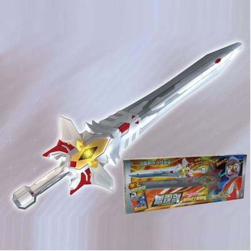 【银辉动漫玩具/动漫二次元雷霆剑图片】银辉金甲战士能量剑系列烈焰