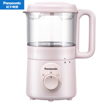 松下(Panasonic)家用辅食机MX-BCM500婴儿童宝宝蒸煮一体小型搅拌机打米糊料理机(粉色 热销)