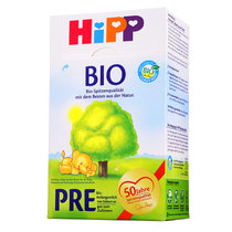 德国喜宝Hipp 有机新生儿pre段(0-6个月)婴幼儿奶粉600g 海外版