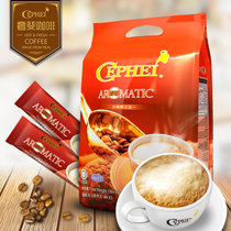 奢斐CEPHEI醇香三合一速溶白咖啡粉800g40条装 马来西亚原装进口