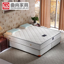 曲尚(Qushang) 床垫 天然乳胶床垫 软体床垫 1.8米品牌家具FCD0903(1800*2000)