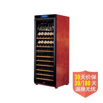 美晶（Raching）W330C酒柜300升70-80瓶简约实木压缩机制冷恒温红酒酒柜