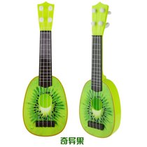 卡通儿童水果吉他尤克里里 乐器塑料玩具(奇异果)