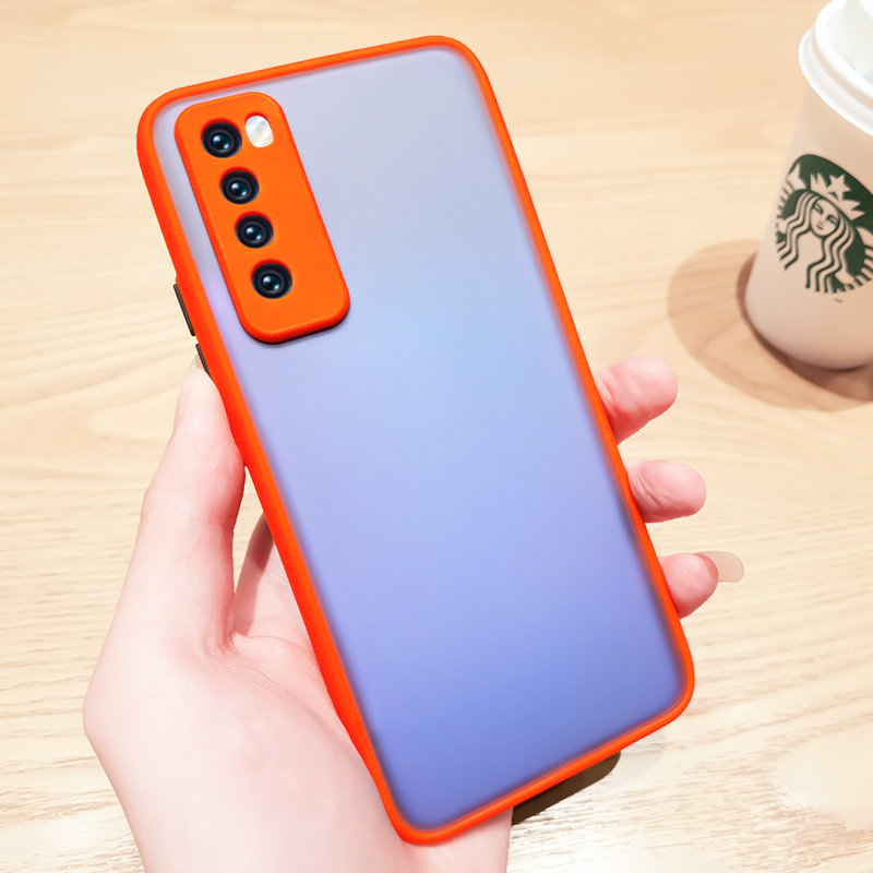 华为nova7手机壳nova7pro保护防摔nova7se糖果色情侣简约个性男女款潮