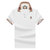 传奇保罗夏季牌新款保罗Polo衫男士短袖T恤 翻领半袖男装体恤衫潮（M-3XL）ZMN850(白色 L)