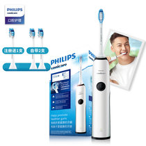 飞利浦(Philips)电动牙刷 HX322651 成人充电式 声波震动牙刷美白软毛
