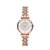 阿玛尼(EMPORIO ARMANI)手表欧美品牌女士手表满天星AR1926 镶钻时尚钢带雅致石英表女张钧甯同款(粉色 钢带)