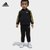 adidas阿迪达斯2018男婴童I SHINY FZHD J慢跑训练长袖套服DJ1581(如图 104)