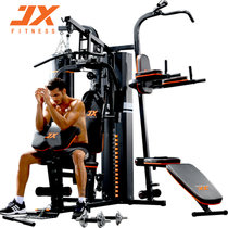 JX综合训练器家用三人站大型器械力量训练套装组合多功能健身器材(送货到楼下包安装 多功能)