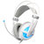 硕美科（SOMIC） G938 头戴式电脑耳麦 7.1声效游戏耳机 带线控 佩戴舒适 白色