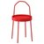 IKEA宜家BURVIK伯恩维克边桌简约现代客厅北欧风边几小茶几床头柜(红色 组装)
