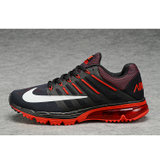 耐克男鞋Nike女鞋气垫MAX EXCELLE RAPPE 4 运动男子跑步鞋806700-441(黑红)