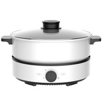美的（Midea）多用途锅 MC-DY26Easy501 家用多功能大容量电火锅 煎烤机 电热锅 电炒锅 分体式简约不粘锅