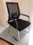 宏图景时弓形办公椅网椅HTJS-Y034(黑色 550*550*950mm)