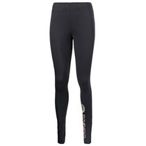 阿迪达斯女裤 2016新款运动裤休闲紧身长裤(黑色 XS)