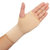 成人儿童运动半指手套秋冬季加绒保暖护腕户外骑行健身露指护手掌(肤色 成人款（建议80-160斤）)