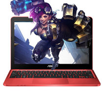 华硕（ASUS）悟空本X/E402BP9000 14英寸  超薄笔记本电脑 E2-9000处理器 2G独显纯固态硬盘定制(红色 4G内存 128G固态)