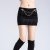 Mailljor 2013秋季女装时尚气质新款大牌半身裙百搭短裙裤显瘦裙C818(黑色 S)