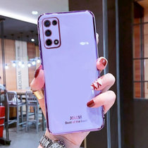 oppok7x手机壳套 OPPO K7X保护套perm00电镀硅胶软壳包边防摔简约潮时钟支架外壳(图2)