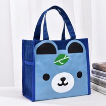 可爱防水便携卡通饭盒袋儿童手提袋学生便当包午餐带饭包方形袋子