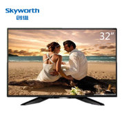 创维（skyworth）32E220E 32英寸 超薄 窄边 高清 LED 液晶电视（黑色）