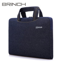 英制（BRINCH）BW-208 苹果内胆包联想华硕13.3寸14寸15.6超薄手提笔记本电脑包赠电源收纳包(蓝色 13.3寸)