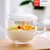 燕麦片碗带勺钢化玻璃碗耐热高温防摔大容量带盖家用早餐碗可微波(钢化杯+1玻璃盖)