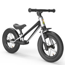 永 久 （FOREVER）儿童滑步车平衡车自行车2-5岁玩具车男女宝宝学步车小孩滑行车两轮无脚踏铝合金充气轮发泡轮(灰色 12寸充气轮)