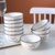 10只装家用吃饭陶瓷碗4.5英寸组合套装餐具陶瓷饭碗景德镇小瓷碗(蓝色小猪 10个+4.5英寸)