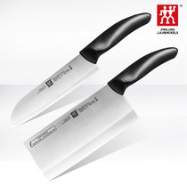 德国双立人STYLE不锈钢厨房切菜刀具2件套装 菜刀  多用刀