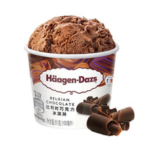 哈根达斯比利时巧克力口味 冰淇淋 100ml 国美甄选