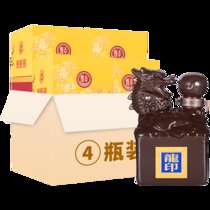 板城烧锅酒 浓香型纯粮食白酒整箱装 河北承德特产酒 国产酒水(太平龍印 52度 500mlx4瓶)