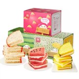 a1西瓜吐司面包整箱早餐小孩零食孕妇儿童营养夹心蛋糕(西瓜吐司480g)