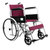 可孚折叠轻便轮椅老人残疾人旅行代步便携轮椅手推车代步车免安装(红色)第2张高清大图