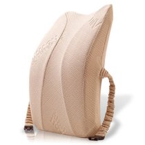 唯眠纺椅子靠垫办公室腰靠40*36*11CM